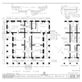 First and second floor plans