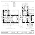 First and second floor plans