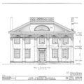 Front (west) elevation