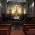 Church interior, view towards altar