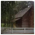 Dr. Chapman Powell's medicine log cabin