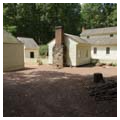 Rear yard and outbuildings