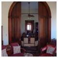 Living room view to dining room