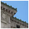 Terracotta roof ornament
