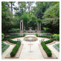 Boxwood garden