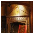 Fireplace in Great Hall inglenook