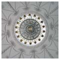 Central dome and chandelier