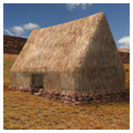 Hawaiian commandant's house; digital reconstruction