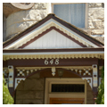 Detail, entrance gable