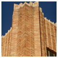 Detail, corner buttress
