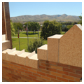 Balcony view of mountains