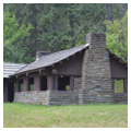 CCC main picnic shelter at Chatcolet