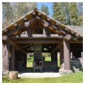 CCC main Chatcolet shelter entrance