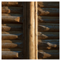 Piece-sur-piece detail