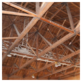 Trusses within hangar