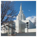 Side profile of temple
