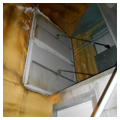 Passive, computerized door vent