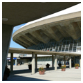 Detail, entry gates canopy, west elevation