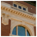 Entrance, Lincoln Hall, east elevation