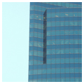 Detail of upper floors