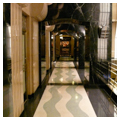 Mezzanine corridor