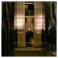 Second floor view across lobby