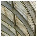 Steel frame detail
