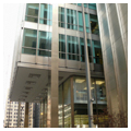 East elevation, lower floors