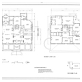 First and Second Floor Plans