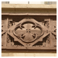 Detail, spandrel ornament, south elevation