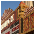Detail of marquee, after 2012 restoration