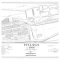 Plan of Pullman, c. 1901, South of 111th Street