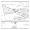 Plan of Pullman, c. 1901, North of 111th Street