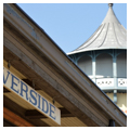 Water Tower and train station platform