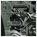 Detail, cast-iron ornament