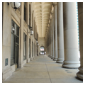 Canal Street colonnade