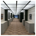 Interior corridor, original building
