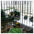 Interior, equipment display room