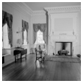North and west walls of parlor