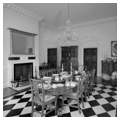 Dining room view, looking west