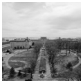 VIew across Yard to Bancroft Hall, Dec. 1980