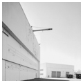Telescoping doors at high bay of Assembly Building