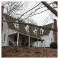 View of west elevation and north rear wing
