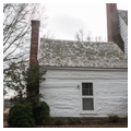 North elevation, kitchen wing