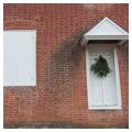 Altered doorway, brick detail