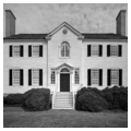 South elevation of main block