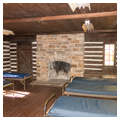 Interior of Unit Lodge, Camp Greentop