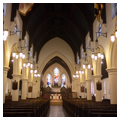 Interior, looking south