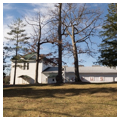 East side elevation of Tabernacle