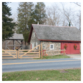 South facade, blacksmith shop